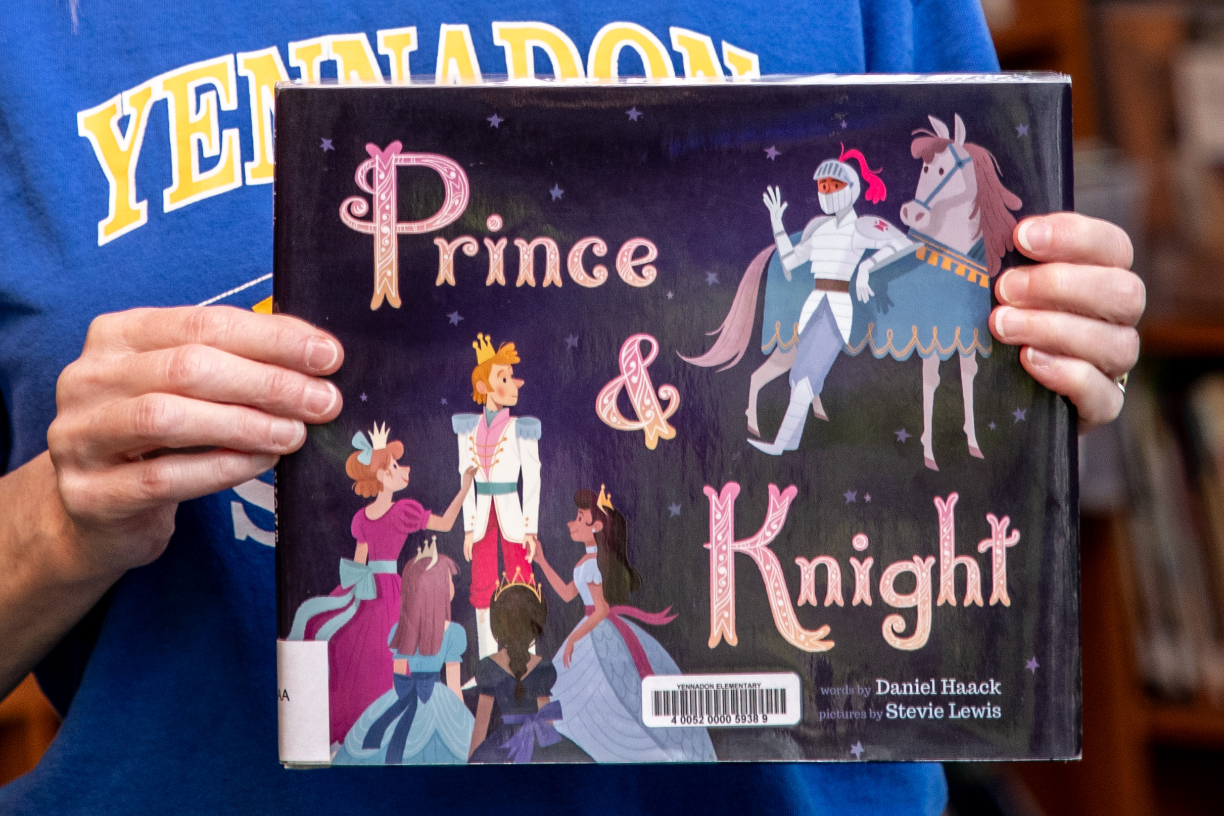 The book, "Prince & Knight," by Daniel Haack.